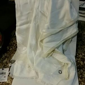Calvin Klein white scarf